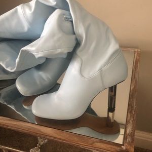 Zara thigh high boots